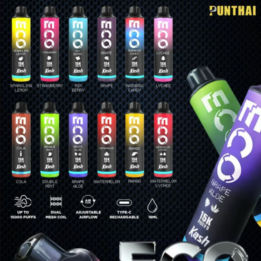 พอตใช้แล้วทิ้ง Punthai Kash Eco - 15000 คำ