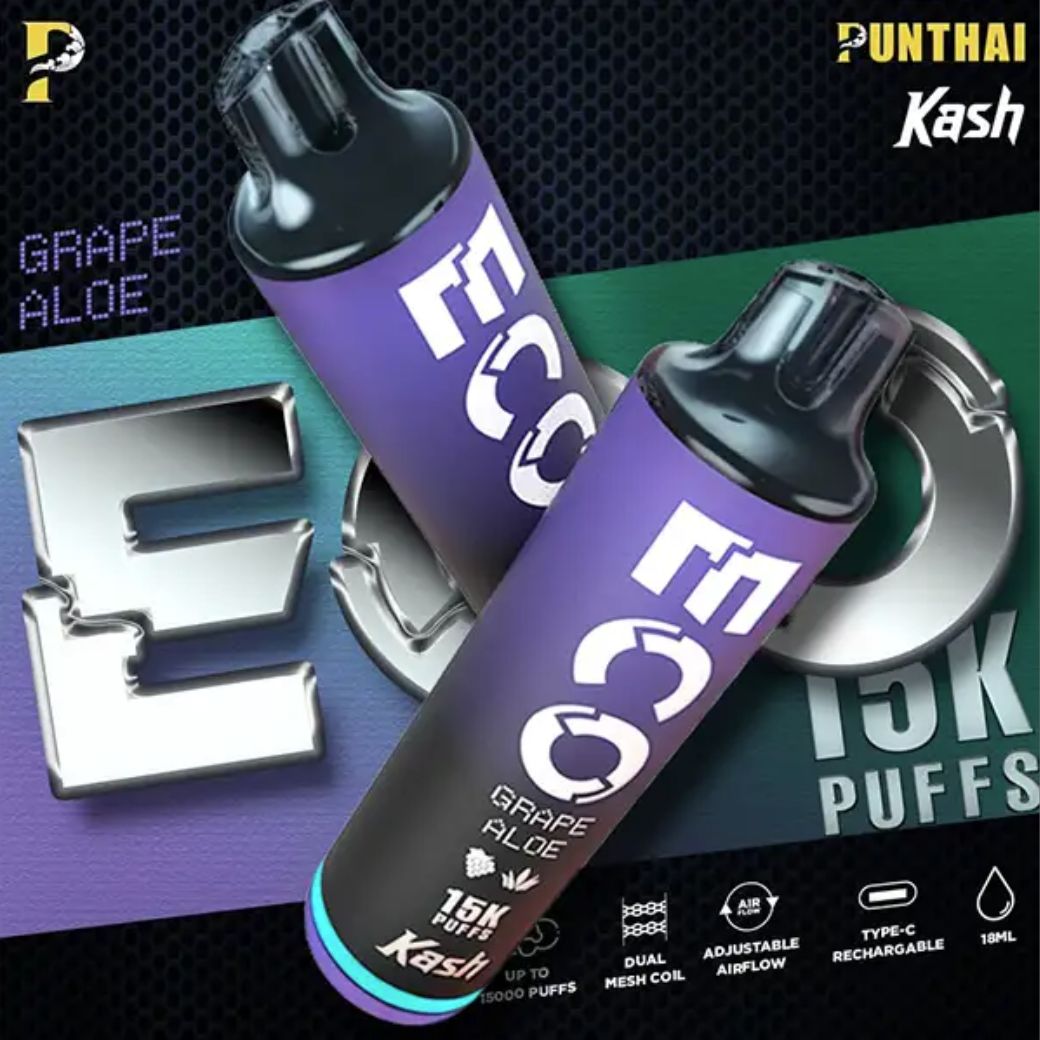 พอตใช้แล้วทิ้ง Punthai Kash Eco - 15000 คำ