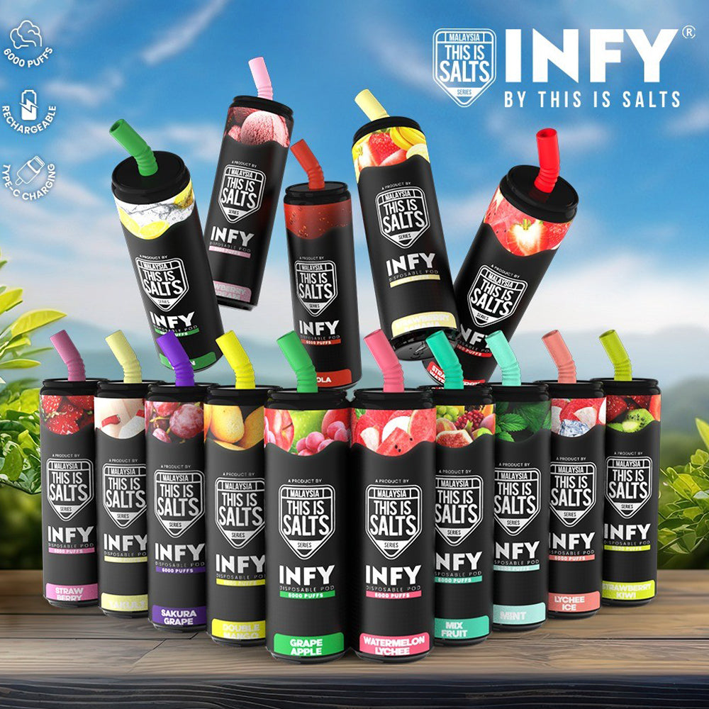 พอตใช้แล้วทิ้ง พอตใช้แล้วทิ้ง INFY - 6000 คำ - Blueberry – Thai Vape Shop