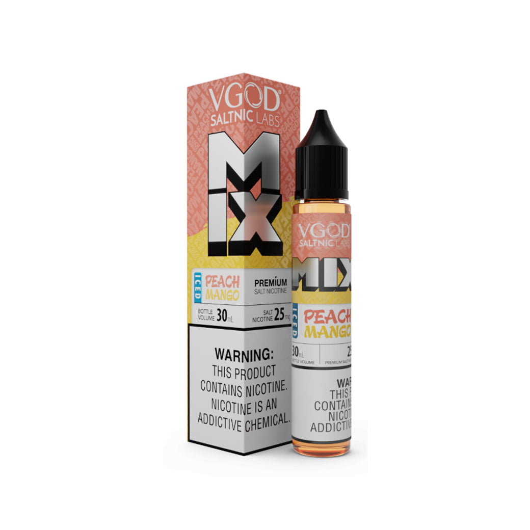 น้ำยาบุหรี่ไฟฟ้า VGOD - Iced Peach Mango Mix - ซอลนิค