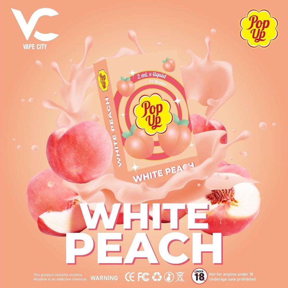 หัวพอต หัวพอต Pop Up - White Peach – Thai Vape Shop