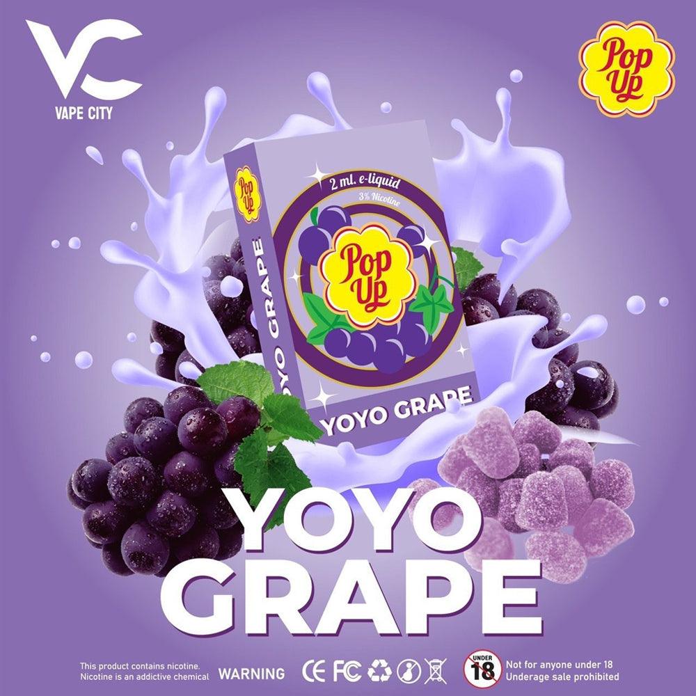 หัวพอต หัวพอต Pop Up - Yoyo Grape – Thai Vape Shop