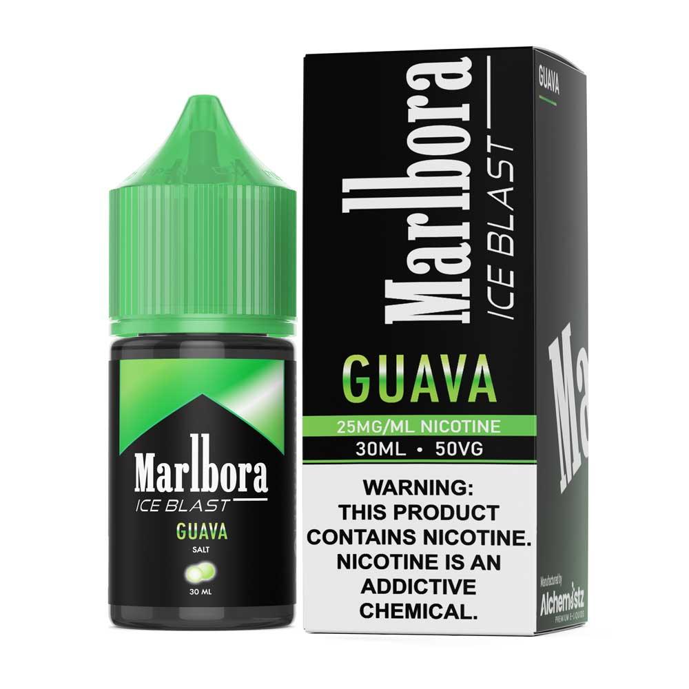 น้ำยาบุหรี่ไฟฟ้า น้ำยาบุหรี่ไฟฟ้า Marlbora - Guava - ซอลนิค - 25mg – Thai Vape Shop