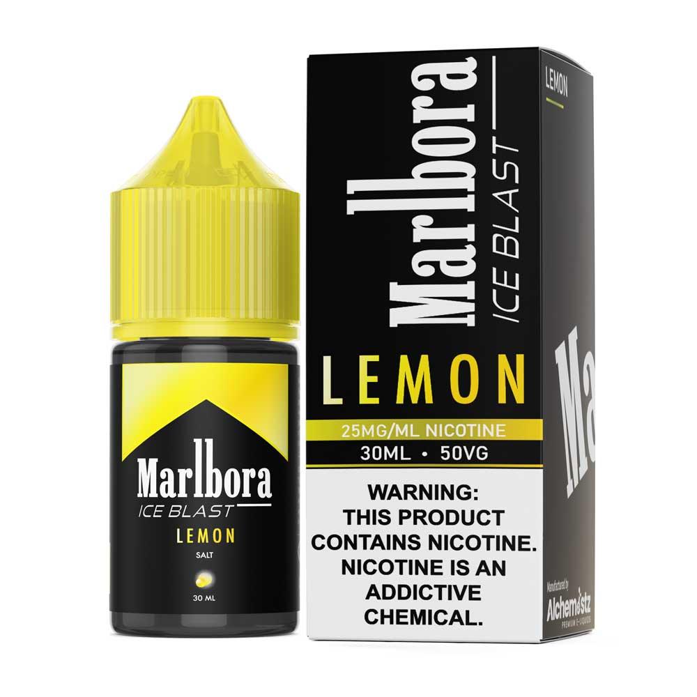 น้ำยาบุหรี่ไฟฟ้า น้ำยาบุหรี่ไฟฟ้า Marlbora - Lemon - ซอลนิค - 25mg – Thai Vape Shop