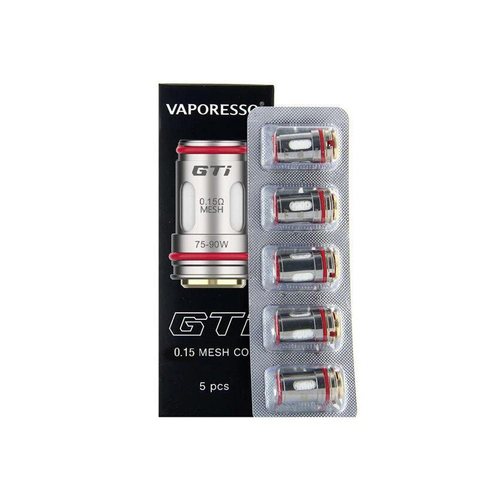 คอยล์บุหรี่ไฟฟ้า Vaporesso - GTi Replacement Coils - 0.15 Ohm Meshed / Pack of 5 – Thai Vape Shop